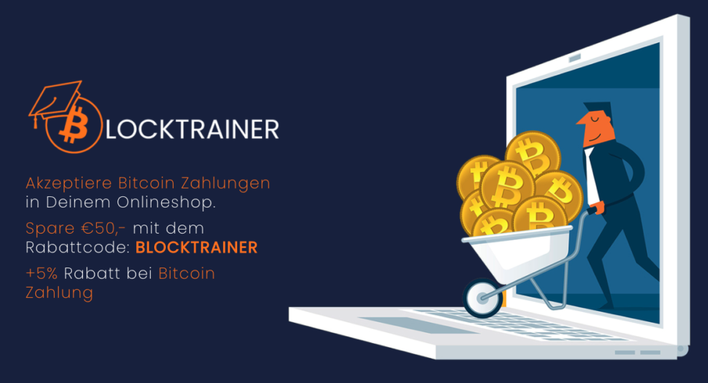 Bitcoin Akzeptieren Mit Dem Blocktrainer