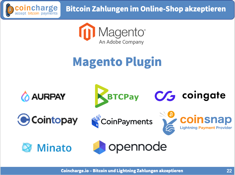 Bitcoin mit opencart akzeptieren