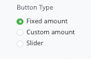 BTCPay Button Type