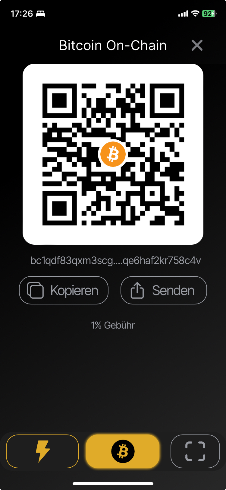 Bitcoin zahlungen erhalten