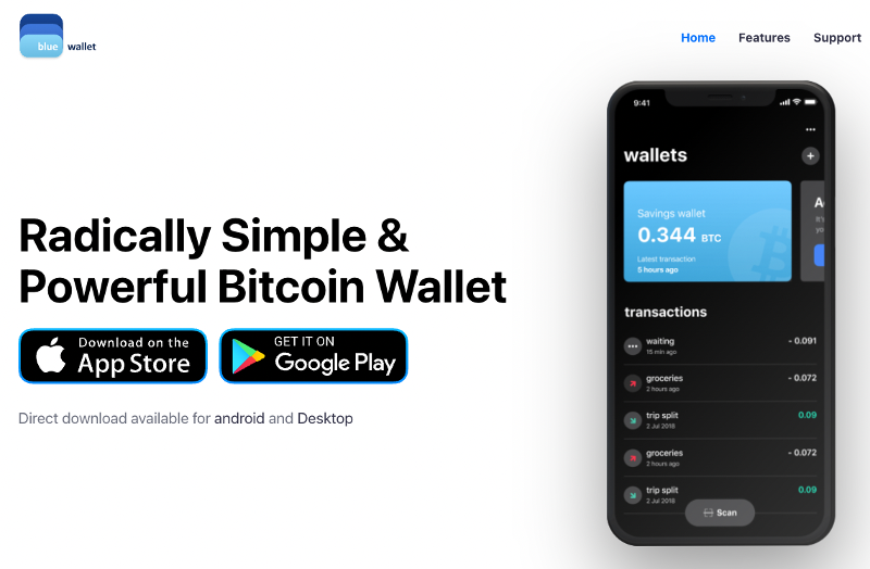 BlueWallet -Lightning & Bitcoin Wallet