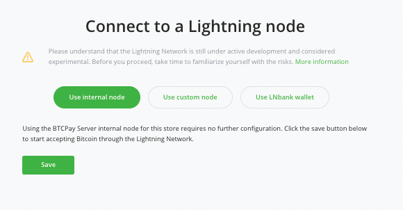Connect to a Lightning node