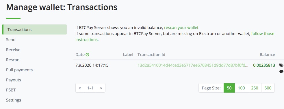 Bitcoin Payout Wallet Transactions