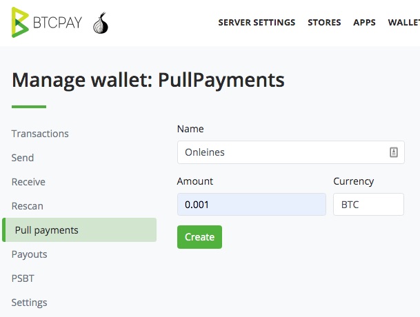 Bitcoin withdrawal amount specify