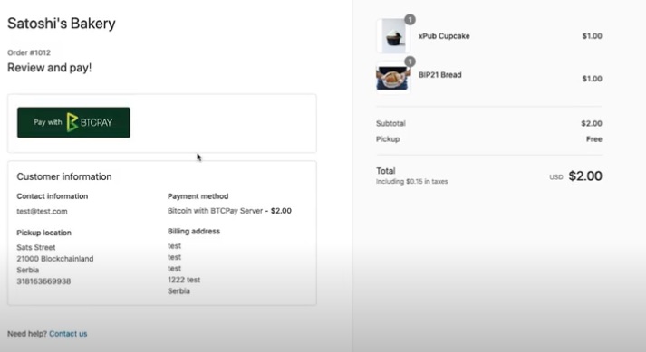 How to integrate Bitcoin payments into a Shopify store