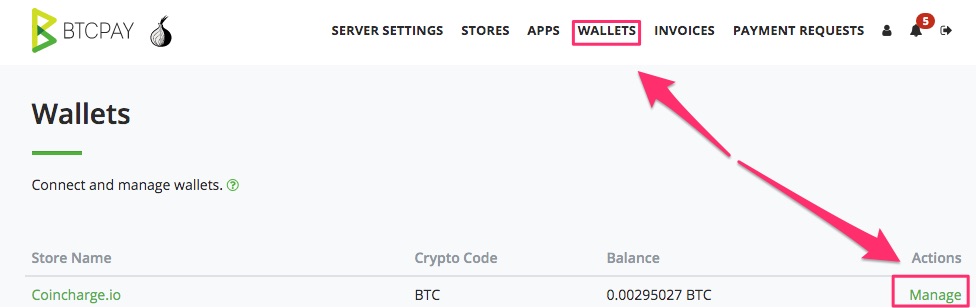 Bitcoin Payout Wallet Manage