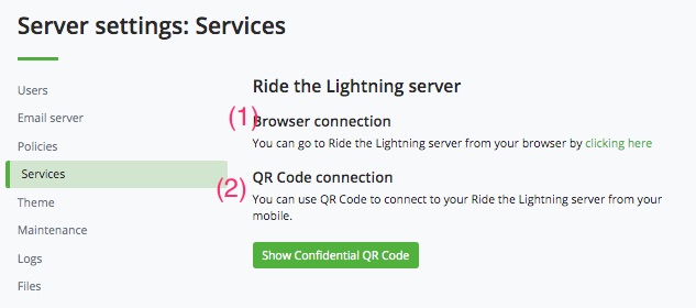 Ride the Lightning Server