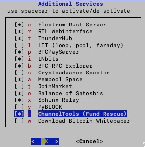 Additional Services Channel Tools Fund rescue