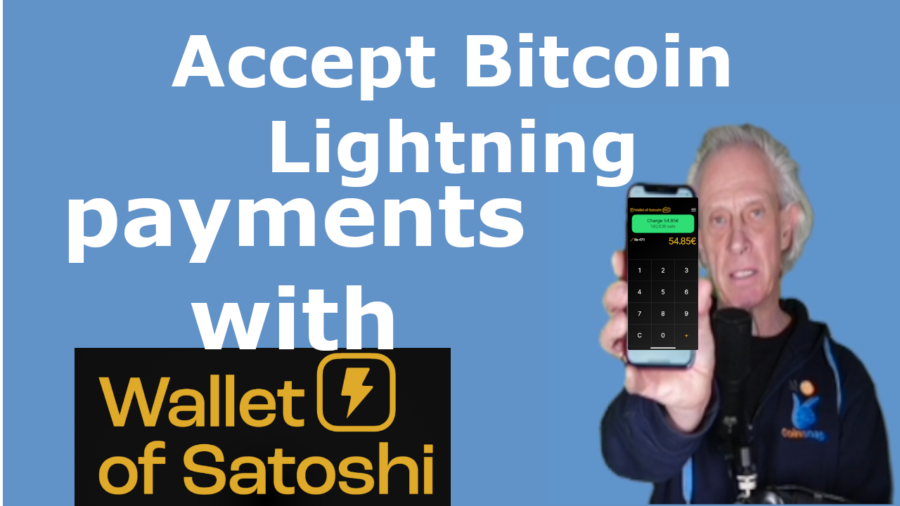 Accept bitcoin lightning payments with wallet of Satoshi