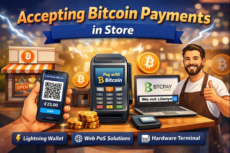 accepting bitcoin payments in store