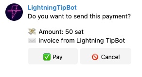 Lightning Tip Bot