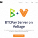 BTCPay Store auf dem BTCPay Server von Voltage