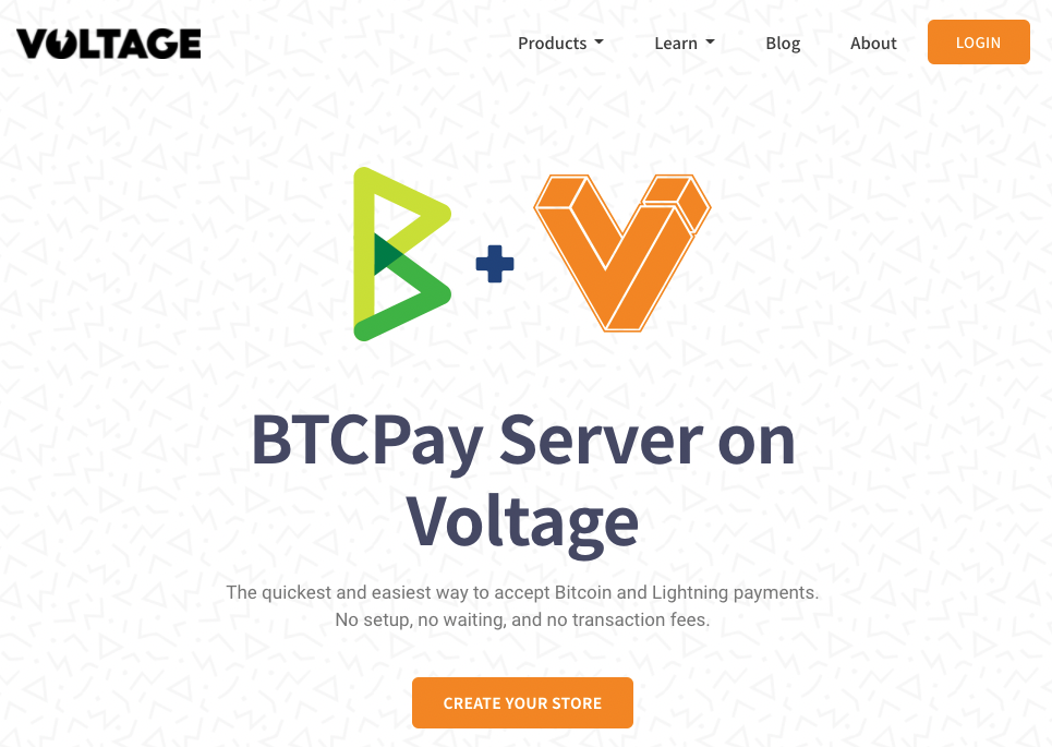 BTCPay Server Voltage