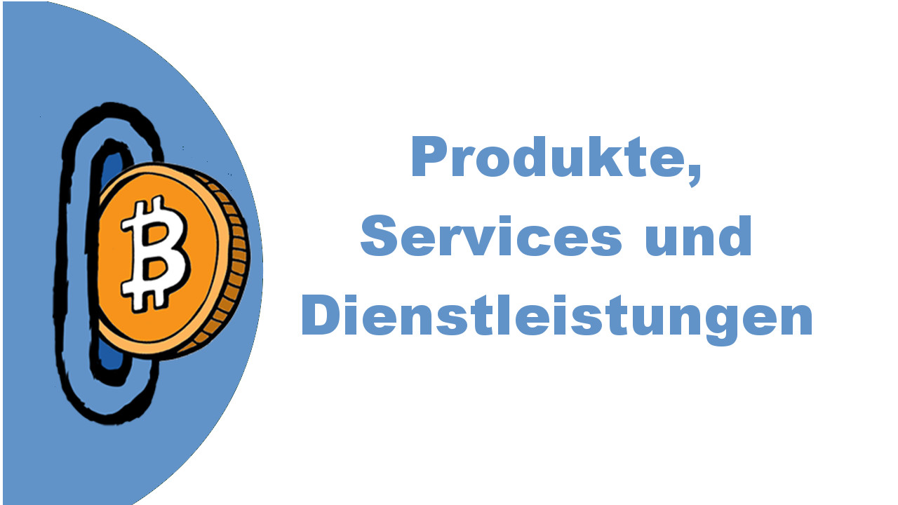 Coincharge Produkte, Services und Dienstleistungen