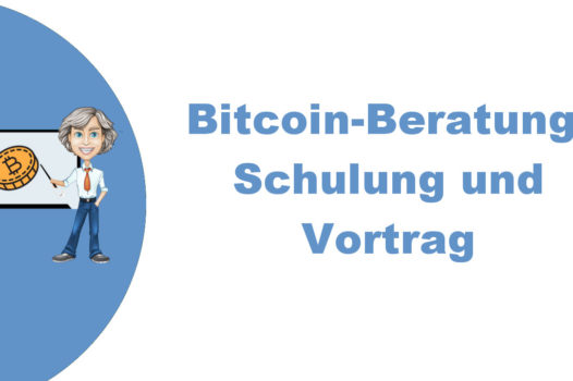 Bitcoin Beratung, Bitcoin Schulung, Bitcoin Vortrag