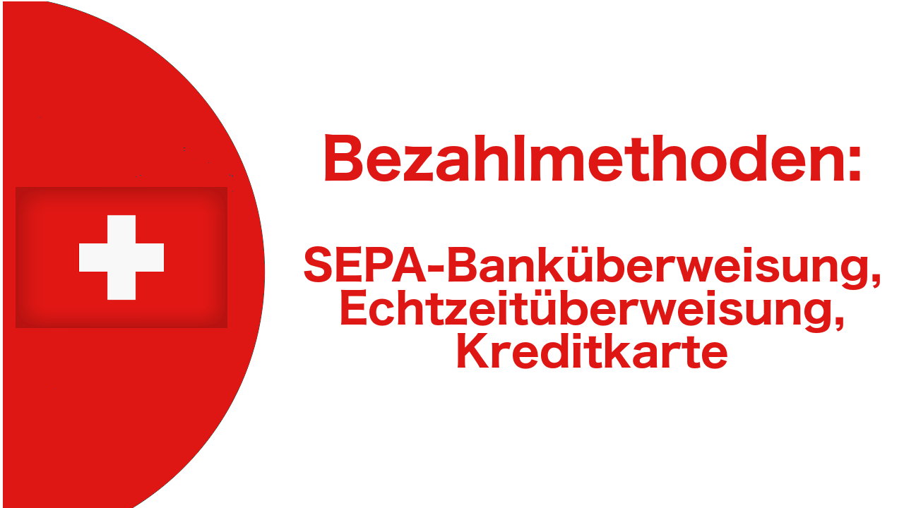 Banküberweisung, Echtzeitüberweisung, Kreditkarte