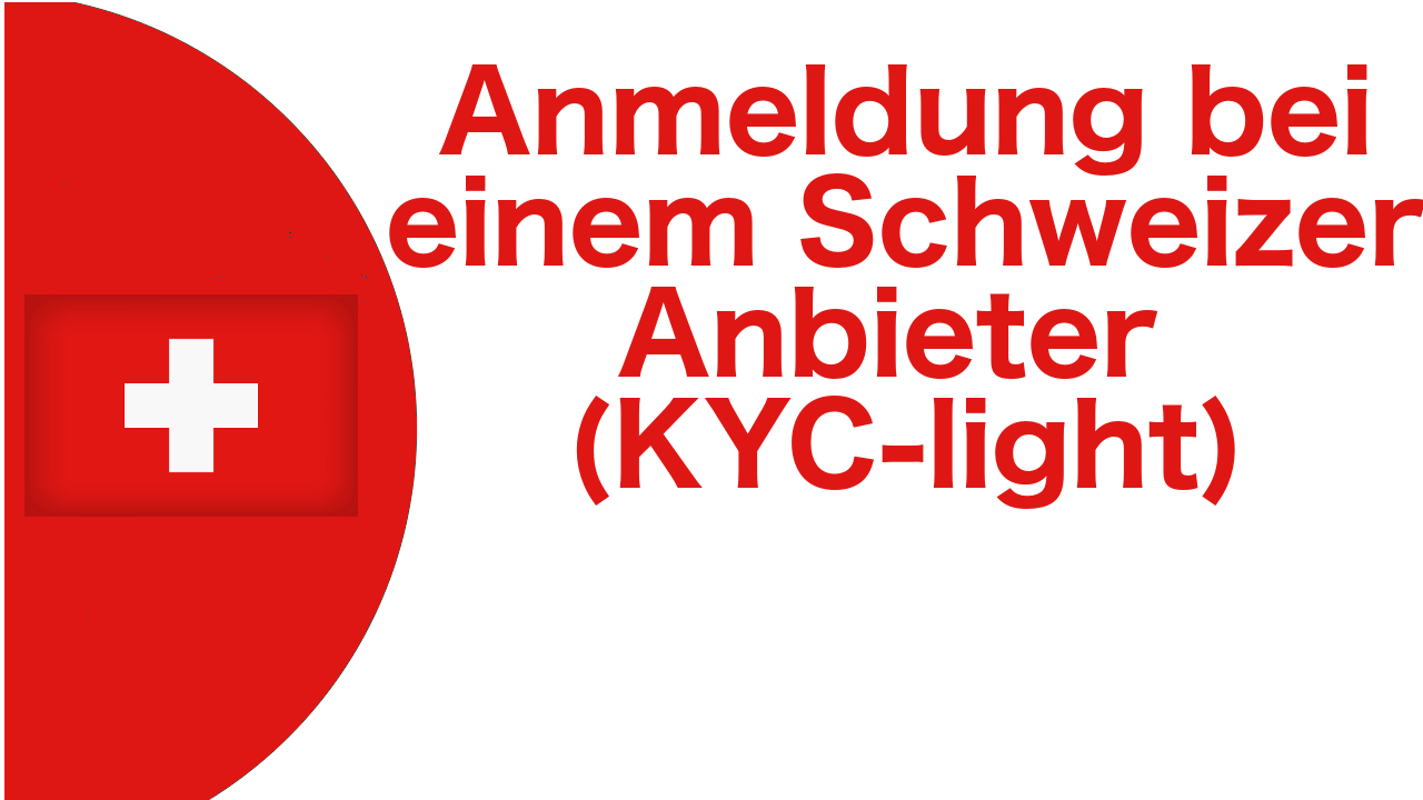 KYC-Light bei Schweizer Bitcoin Broker