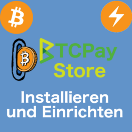 Coincharge BTCPay Store Installieren und Einrichten