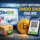 Accept Bitcoin in Jimdo Shop