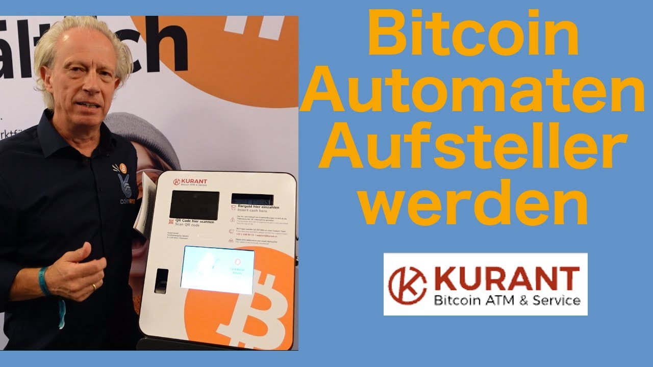 Kurant Bitcoin Automaten Aufsteller werden