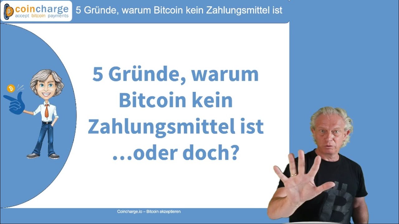 Bitcoin ist kein Zahlungsmittel