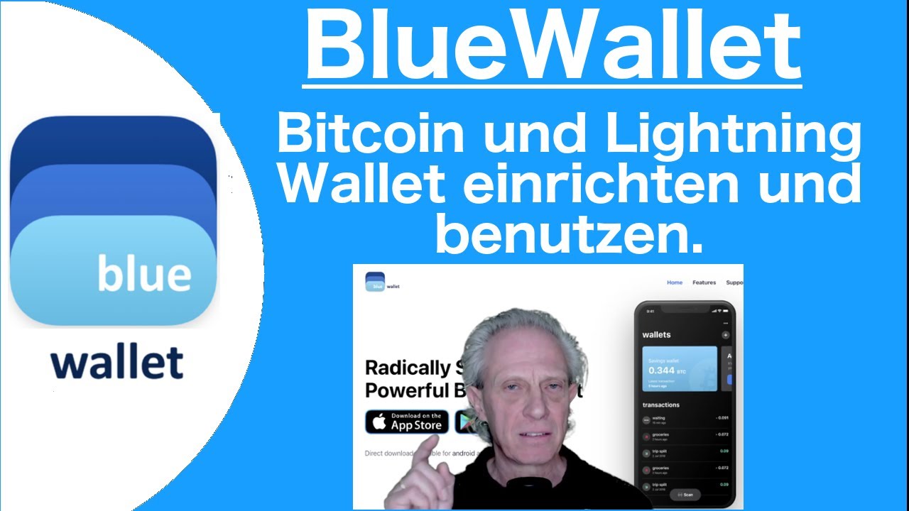 BlueWallet Bitcoin Wallet Einrichten und Nutzen