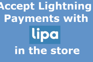 Accept Lightning payments with Lipa in the store