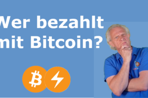 Wer bezahlt mit Bitcoin?