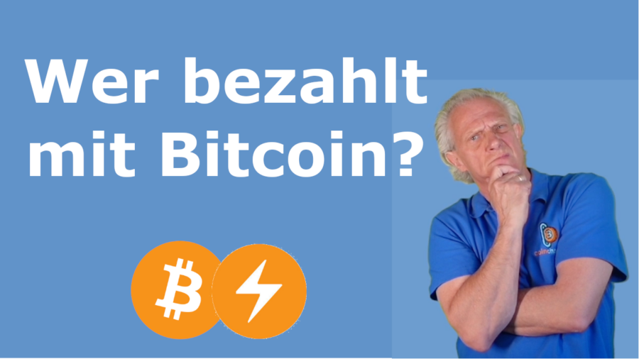 Wer bezahlt mit Bitcoin?