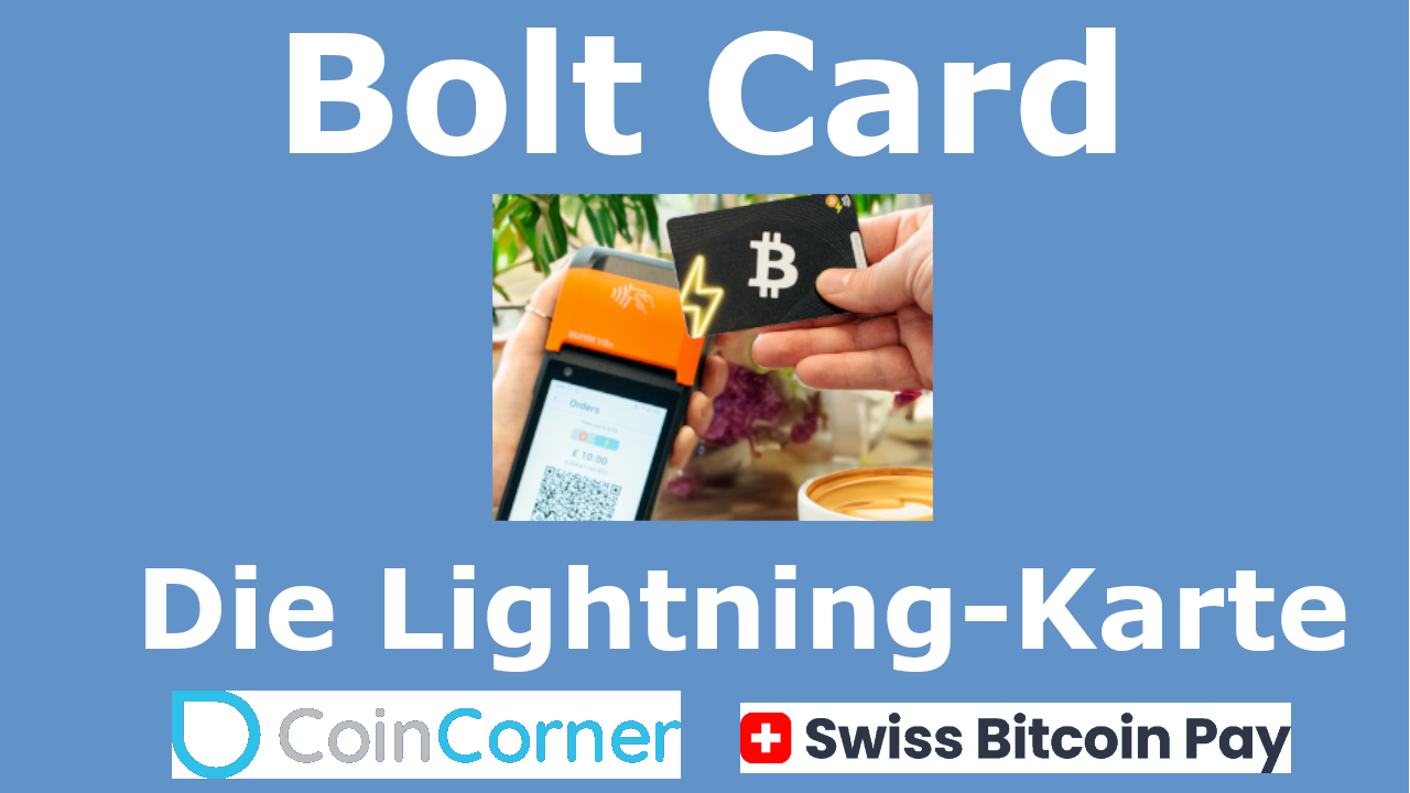 Bolt Card - Die Lightning Karte
