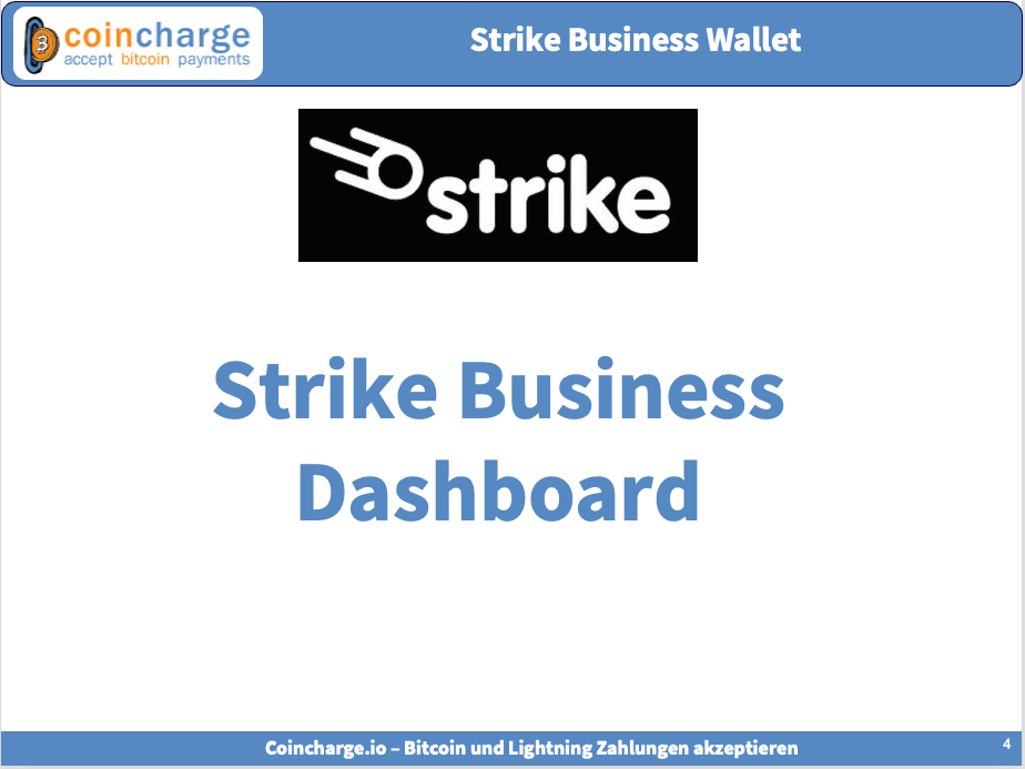 Strike Business Dashboard