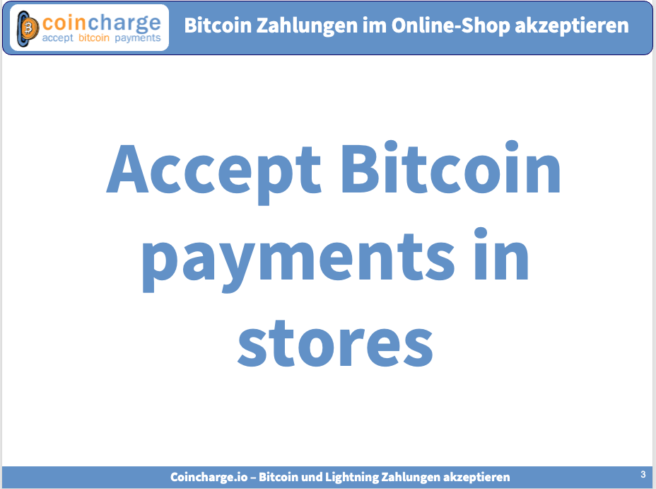 accept bitcoin payments in stores