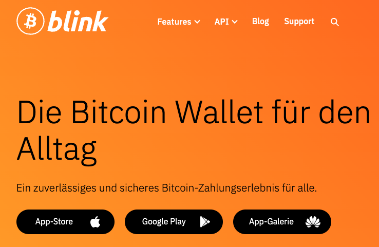 Blink Bitcoin Lightning Wallet