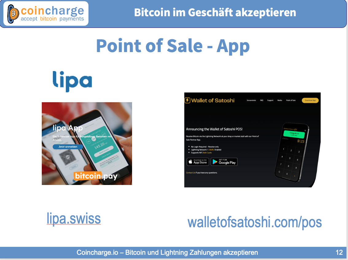 Bitcoin Point of Sale App