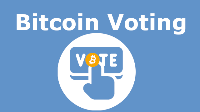 Bitcoin Voting Bitcoin Voting