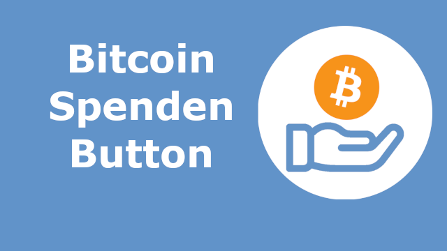 Bitcoin Spenden Button