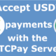 Accept USDT payments with the BTCPay server