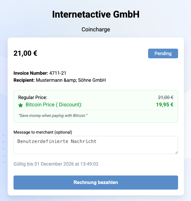 Bitcoin Payment Link Bitcoin Payment Link