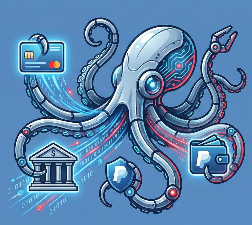 Datenkrake-Paypal, Kreditkarte und Bank