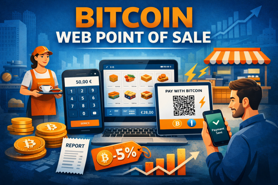 Bitcoin Web point of Sale