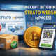 Bitcoin im Strato Webshop akzeptieren – auch ohne ePages-Integration