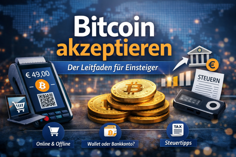 Bitcoin akzeptieren - ein leitfaden für Einsteiger