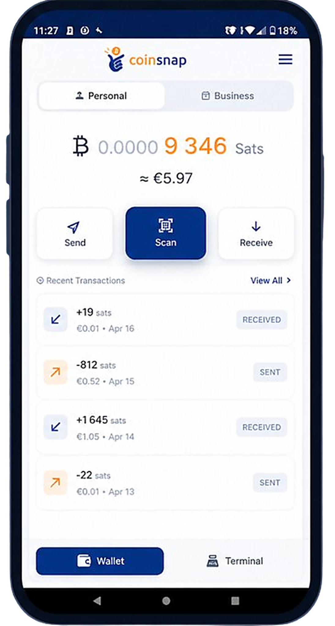 Bitcoin Point of Sale Wallet