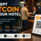 Accept Bitcoin at the hotel